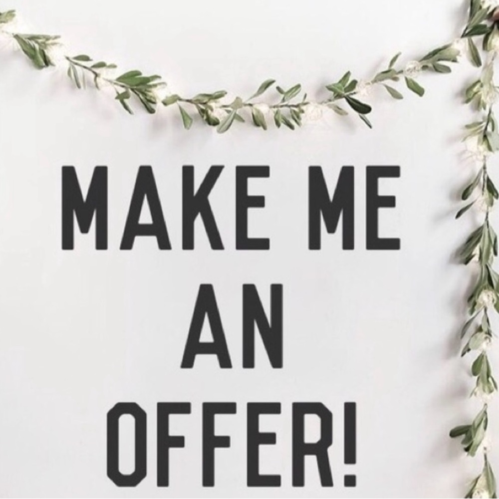 Make me an offer 🤗